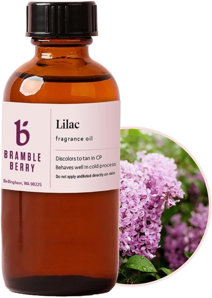 Bramble Berry Lilac Fragrance Oil 2 oz | Classic Floral Scent by BrambleBerry