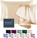 100% Mulberry Silk Pillowcase Set of 2 by BEIJOEY