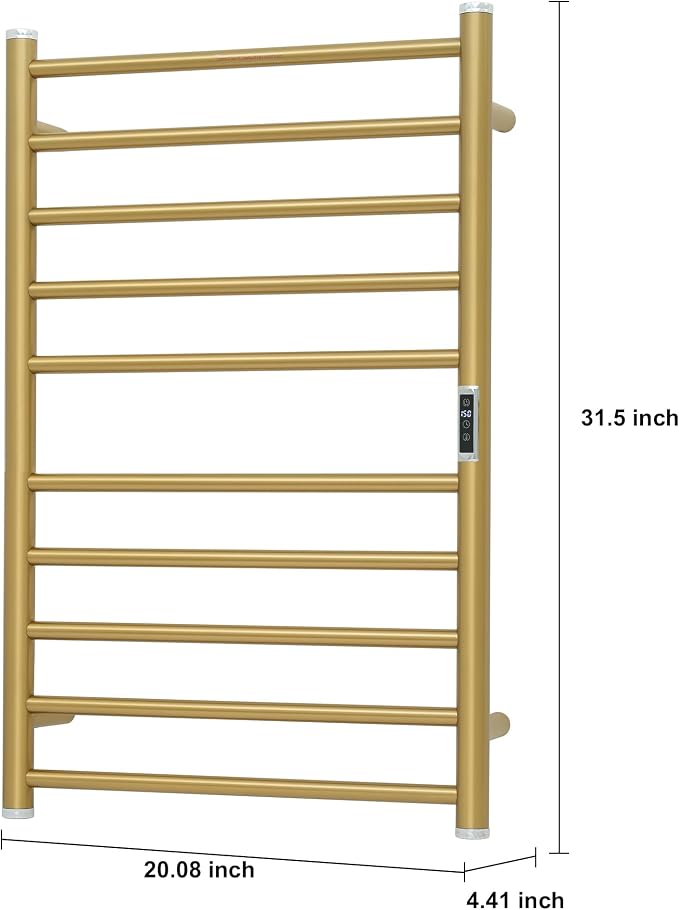 Electric Towel Warmer Rack, Heating Towel Warmer, Timer & Temperature Control - Image 5