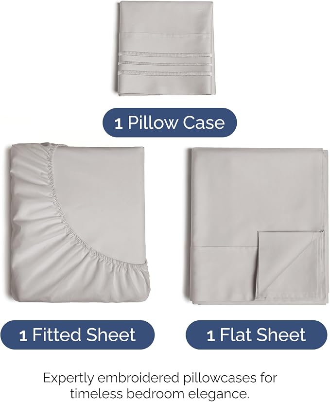Twin Size 3 Piece Sheet Set - Image 2