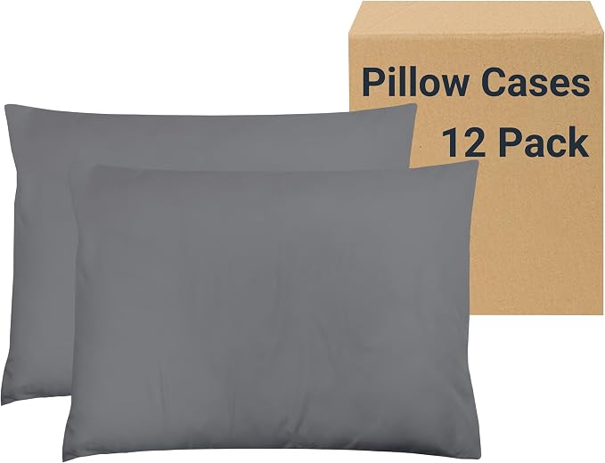 ZPECC Pillow Cases King Size Set of 12, 20x36 Envelope Closure Pillowcases by ZPECC-ABrandThatHasBeenFocusedOnBabyProductsFor18Years