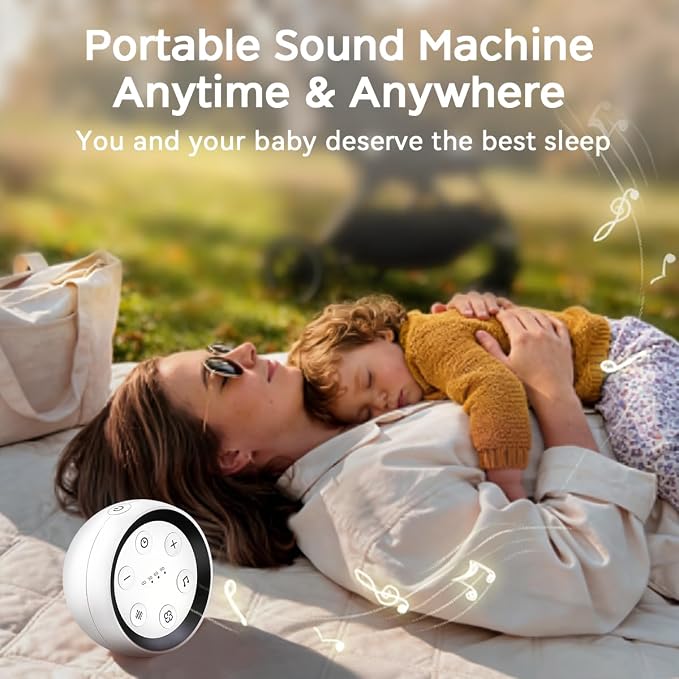 Battery Sound Machine Small White Noise Machine - Image 6