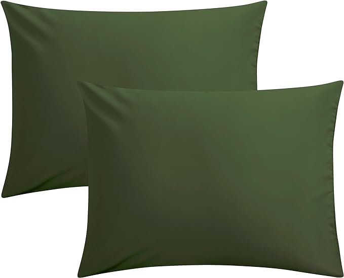 FLXXIE Pillow Cases Standard Size, Soft Microfiber Pillow Covers by FLXXIE