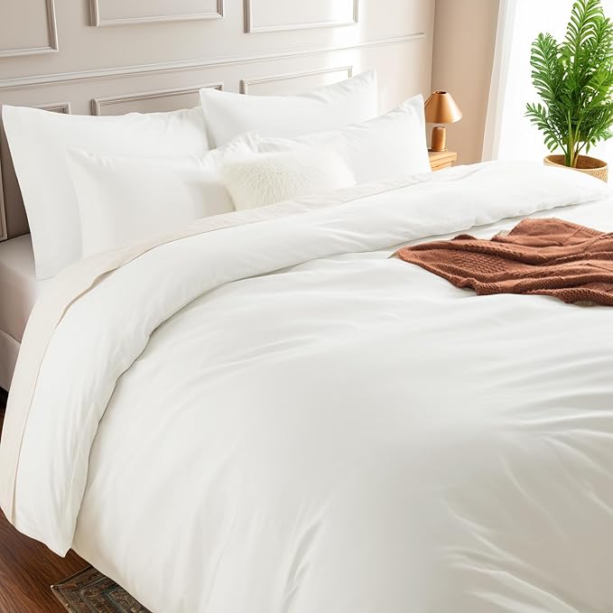 NEXHOME PRO Queen Duvet Cover Set – 100% Certified Organic Cotton - Image 5