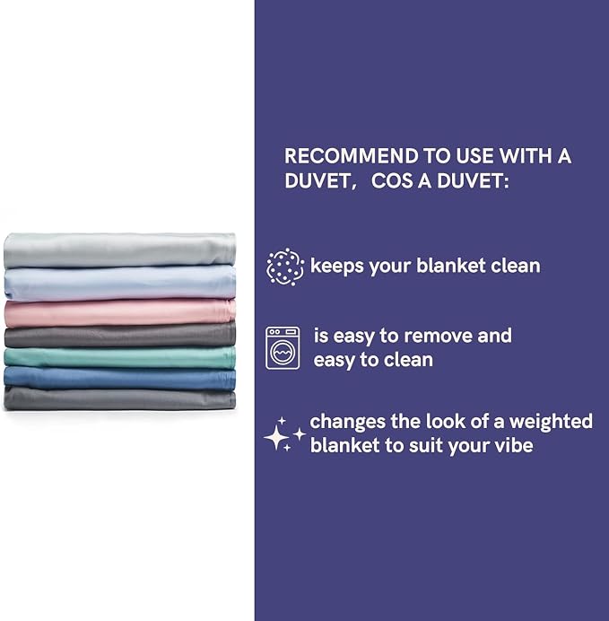 YnM 25lbs Weighted Blanket for Adults, Heavy Bed Throw Blanket - Image 8