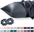 King Satin Pillowcase for Hair 2pc, Similar to Silk Pillow Cases, for Women Men by Vielit