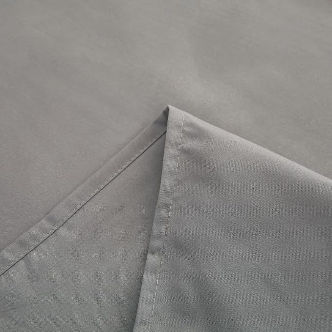 Microfiber Queen Bedding Flat Sheet, Ultra Soft and Wrinkle, Stain Resistant - Image 3