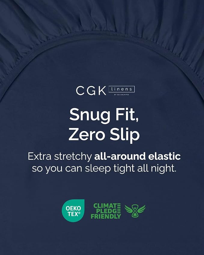 Cal King Size Fitted Bed Sheet - Image 2