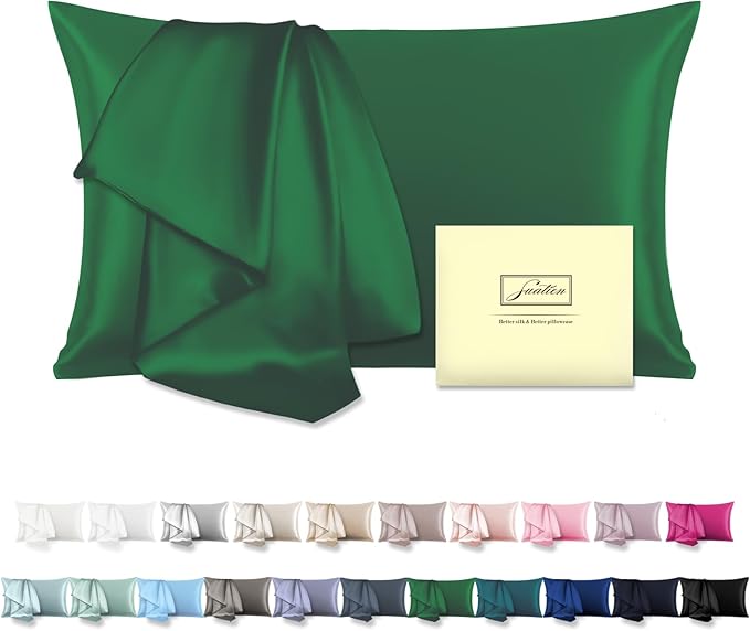 Natural Mulberry Silk Pillowcase by Suatien