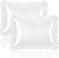 Homiest Ruffle Satin Pillowcase by Homiest