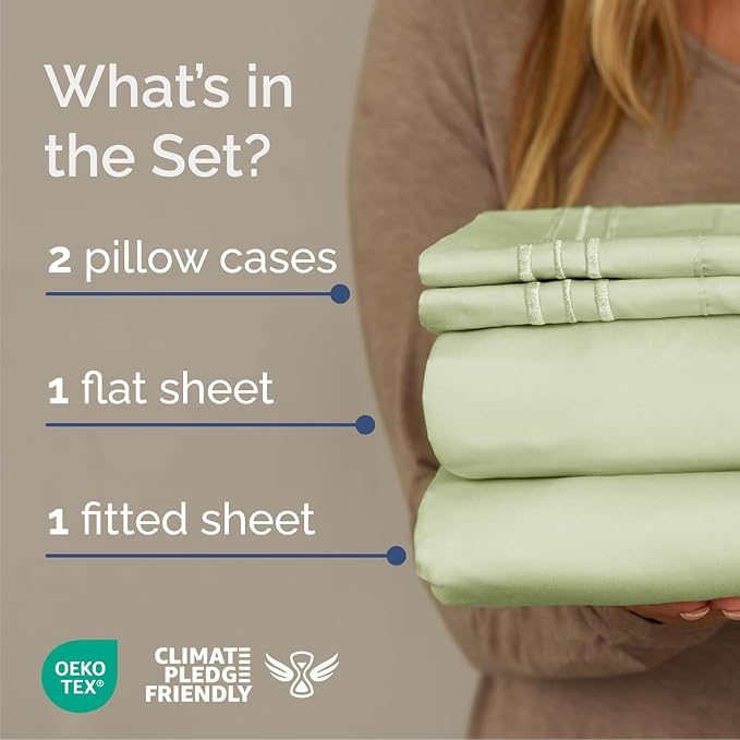 Cal King Size 4 Piece Sheet Set - Image 2