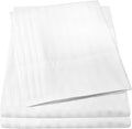 Dobby Stripe Queen Sheets by SweetHomeCollection