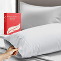 100% Egyptian Cotton King Pillow Case Set of 2 by AshtonSheets
