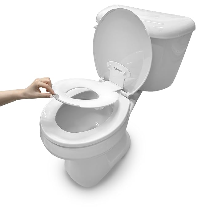 Ingenuity: ity by Ingenuity Flip & Sit Potty Seat – Easy to Set Up & Remove by Ingenuity