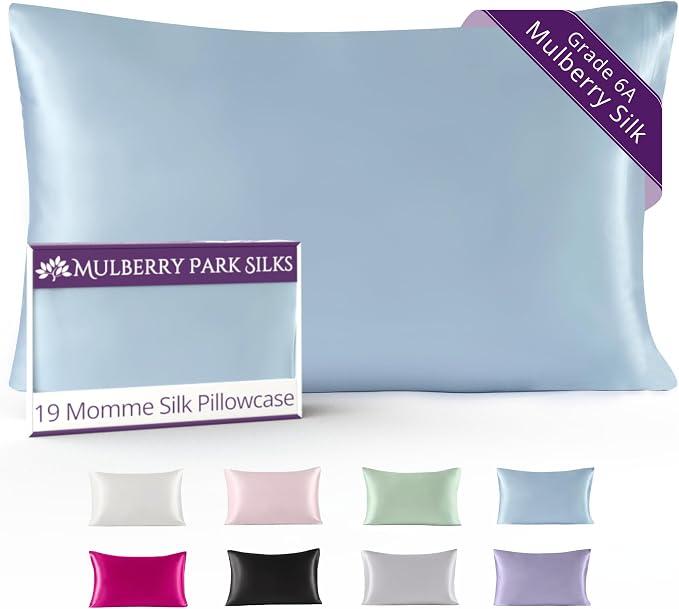 Mulberry Park 100% Silk Pillowcase by MulberryParkSilks
