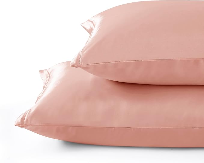 Rose Gold Satin Pillowcases - Image 5