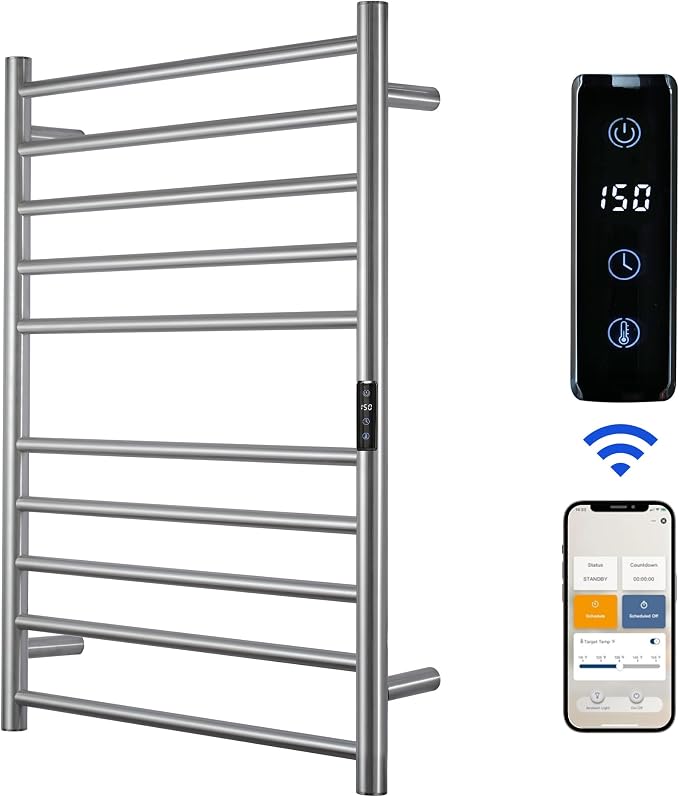 Electric Towel Rack with Voice Control - Image 8