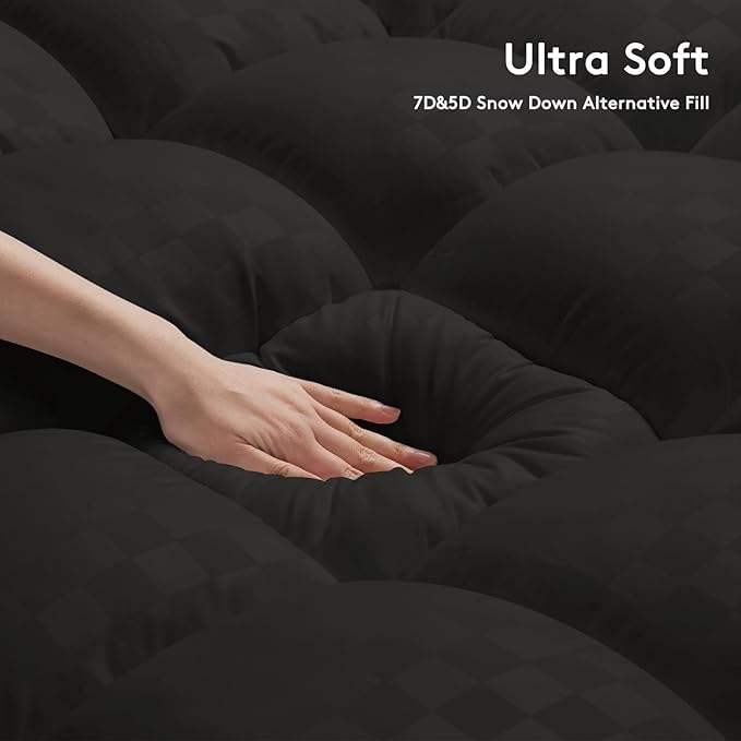 SameBed Mattress Topper Twin, Extra Thick Mattress Pad Cover - Image 3