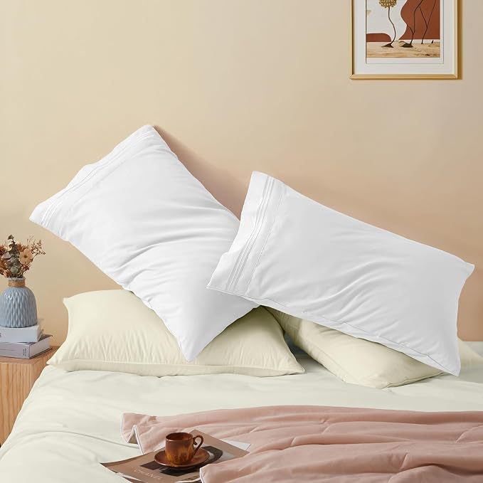 Vonty 2 Pack Queen Pillow Cases - Image 4