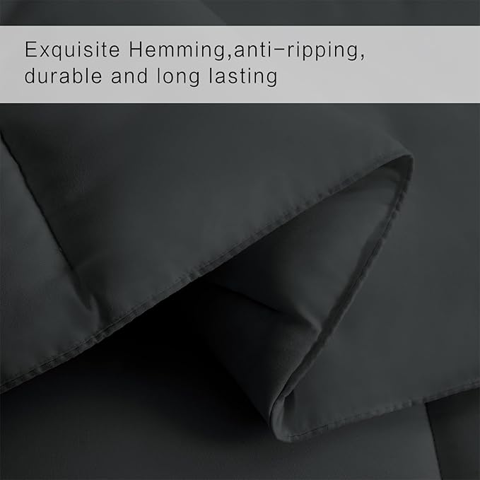 COHOME California King Size Comforter, All-Season Quilted Down Alternative - Image 4