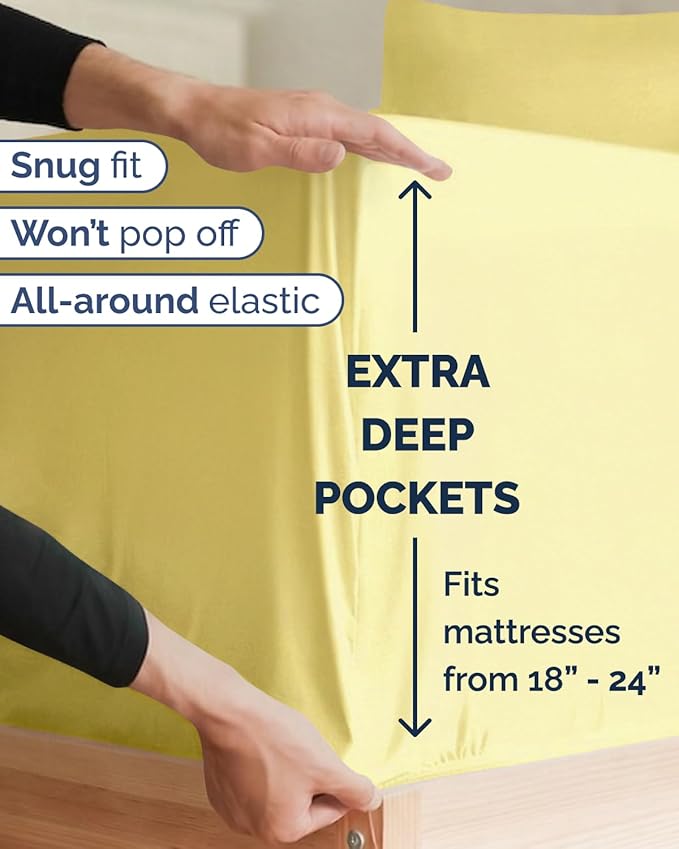 Extra Deep Twin XL Sheet Set - Image 3