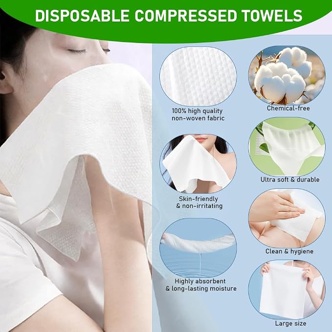 Towel Refills for Hot Face Towel Heater Machine, 3 Buckets - Image 2