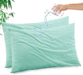 Gogreen Bamboo Rayon Waterproof Pillow Protector, Breathable Pillow Cover by GOGREEN
