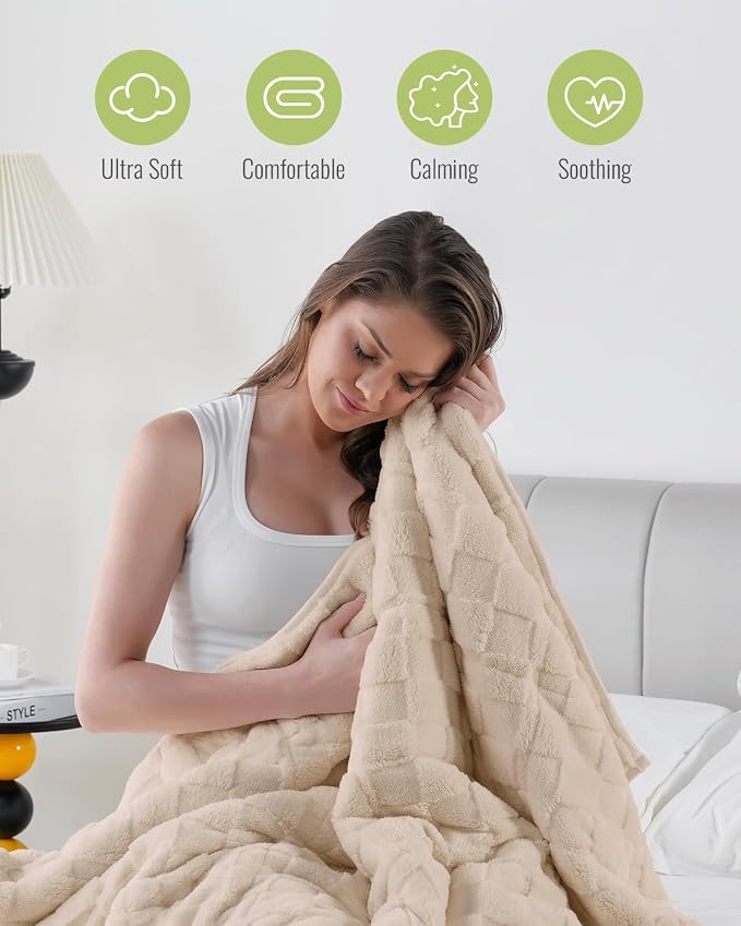 Uttermara Weighted Blankets for Adults Queen Size, 20lbs 60x80 inches Blanket - Image 4