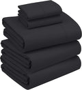 RUVANTI 100% Cotton Sheets – Split King Size Percale Bedding, Cooling & by Ruvanti
