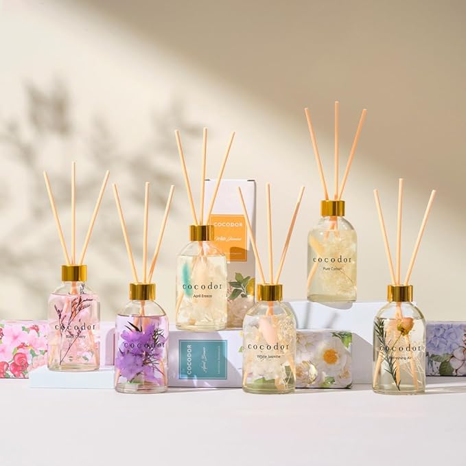 COCODOR Herbarium Reed Diffuser/Black Cherry/6.7oz/ Fragrance Scent Essential - Image 7