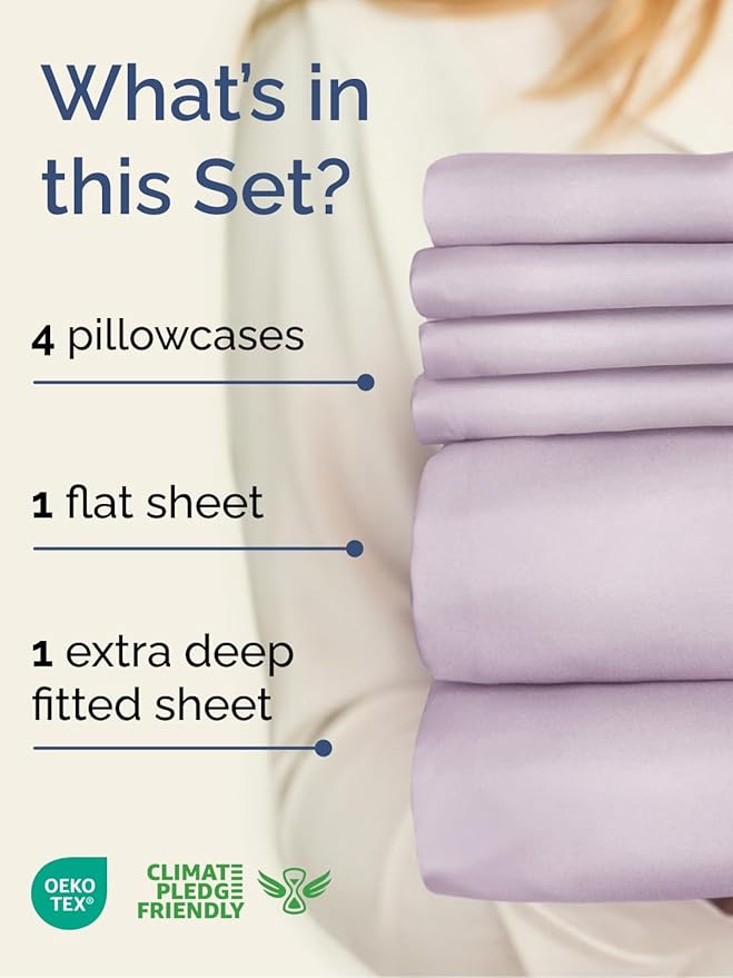 Extra Deep Cal King Sheet Set - Image 2