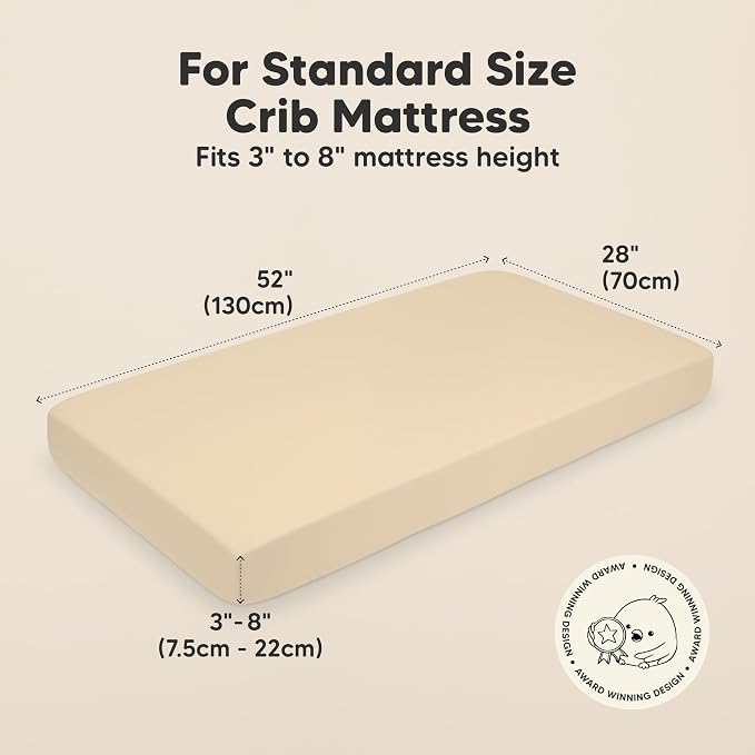 KeaBabies 2-Pack Organic Crib Sheets - Image 2