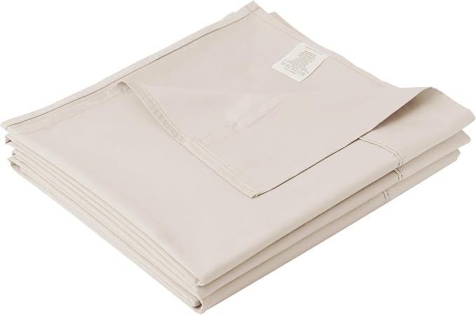 Cotton Queen Sheet Only, 600 Thread Count 100% Egyptian Cotton Top Sheet 1Pcs by ZaizaiHome
