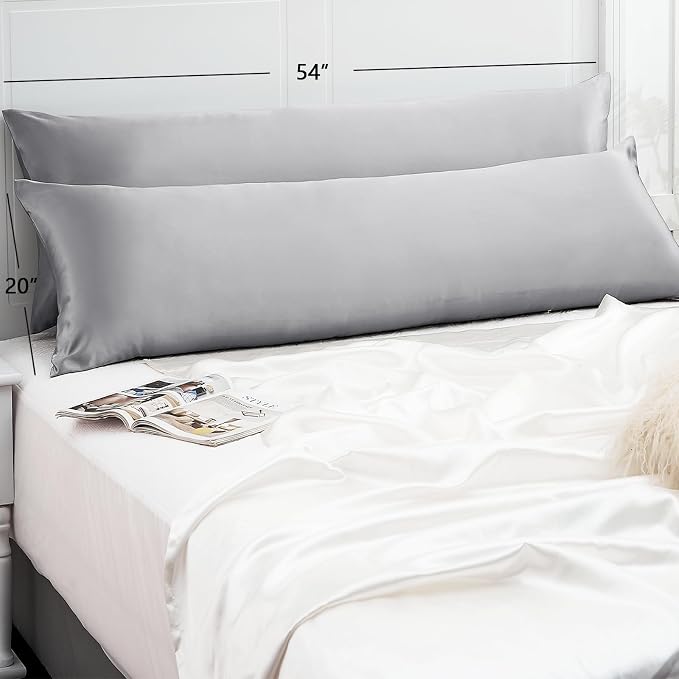 Satin Body Pillow Pillowcase 1pc, Silky Body Pillow Cover Similar to Silk - Image 4