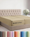 Extra Deep Split King Fitted Sheet by CGKUnlimited