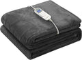 Wapaneus Heated Blanket Full 72" x 84" Electric Throw 10 Heating Levels 12 by Wapaneus