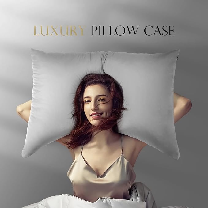 Cooling Curved Pillow Cases Queen Size Set of 2 - Image 6