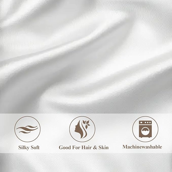 Satin Body Pillow Pillowcase 1pc, Silky Body Pillow Cover Similar to Silk - Image 5