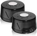 Yogasleep Dohm Classic 2-Pack Black | The Original White Noise Machine | by Yogasleep