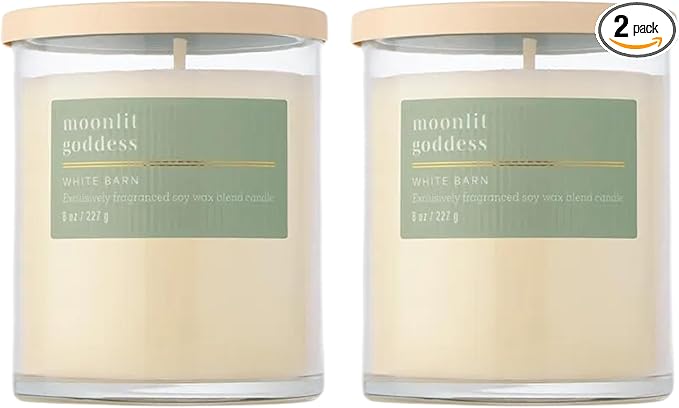 Bath & Body Works Single Wick Candle, Moonlit Goddess Candle, Long-Lasting Burn by BathBodyWorks