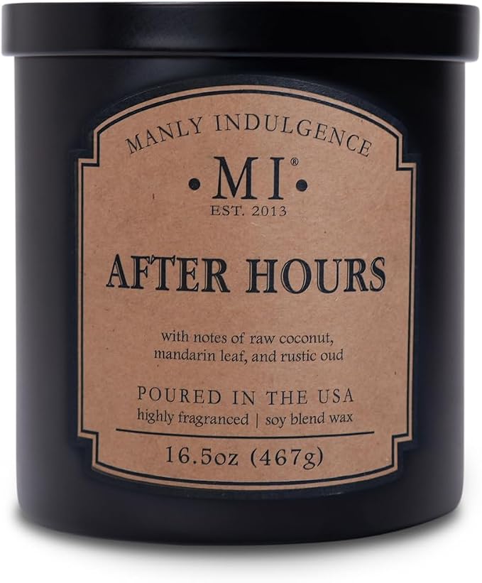 Manly Indulgence After Hours Scented Candles by ManlyIndulgence