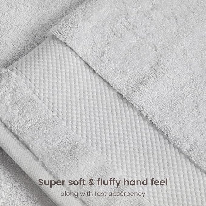 BIOWEAVES 100% Organic Cotton 700 GSM Luxury Wash Cloths GOTS Certified 13" x - Image 3