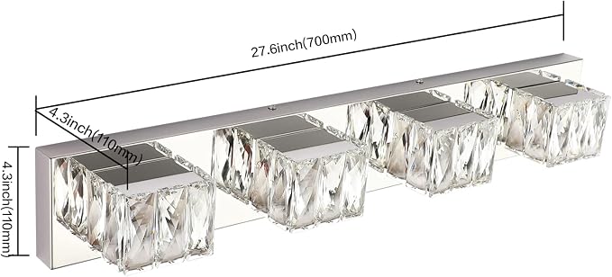 ZUZITO 4 Light Bathroom Vanity Light - Image 5