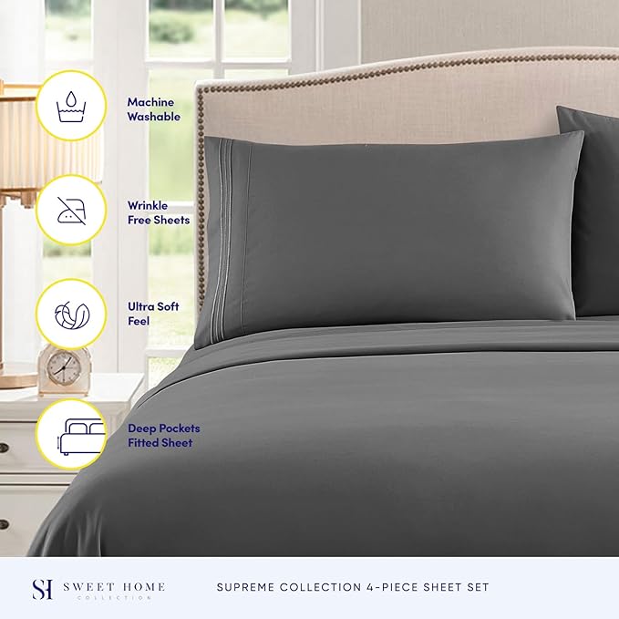 RV Queen Bed Sheets - Image 2