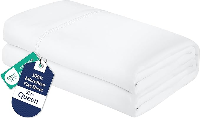 Royale Linens Queen Flat Sheet by ROYALELINENS