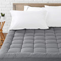 LEISURE TOWN Cotton Mattress Pad Twin XL Size Fitted Quilted Mattress Cover by LEISURETOWN
