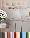 Cal King Size 4 Piece Sheet Set by CGKUnlimited