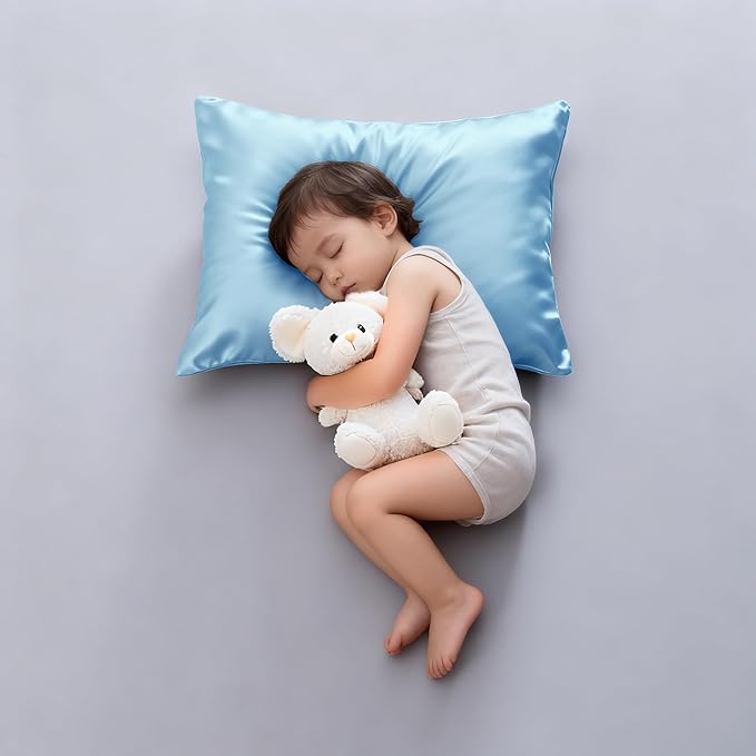2 Pack Cooling Toddler Pillow Cases, Viscose Derived from Bamboo Small Pillow by ShunjieHome