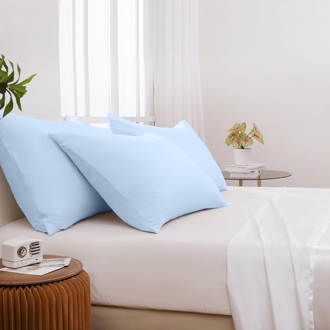 Pillowcases King 4 Pack, 20x36 Pillow Cases - Image 2