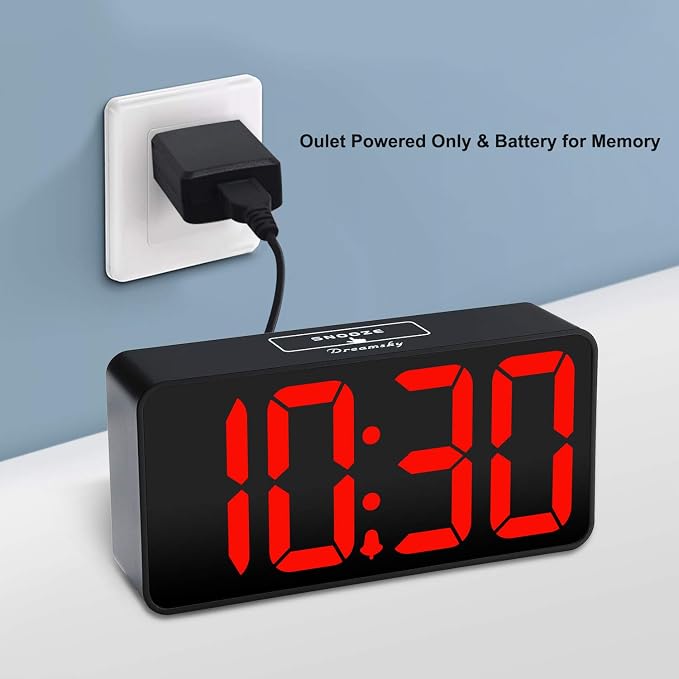 DreamSky Small Digital Alarm Clock - Image 2